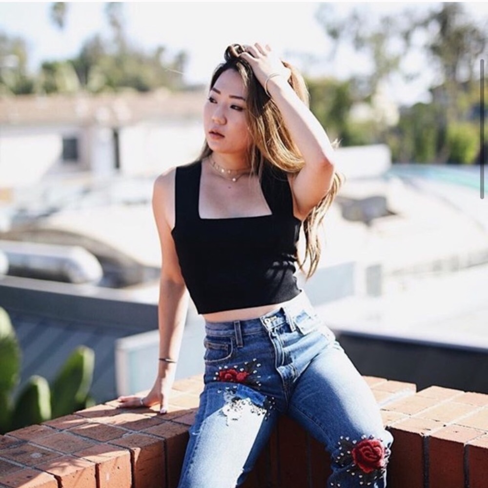 LF Seek The Label Bandage Top